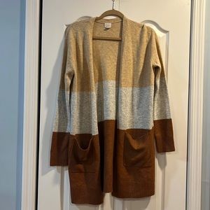 A New Day Colorblock Cardigan